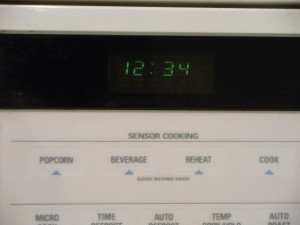 Microwave 12:34